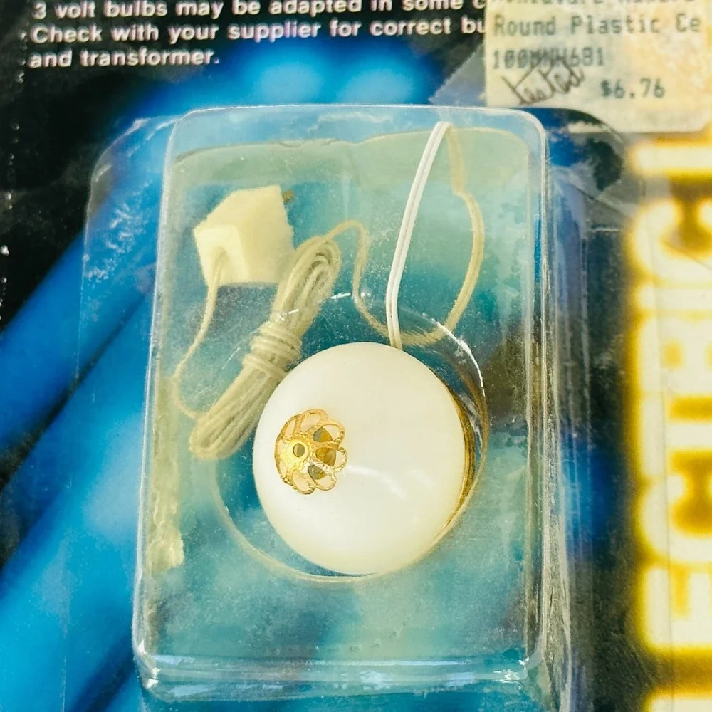 Sealed Miniature House Electric Lights Ceiling Light Fixture 1:12